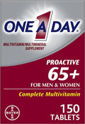 One a Day Proactive 65 Plus Multivitamin for Men and Women, 150 Count (Pack of 2)