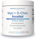 Biotics Research Balanced B8 Powder - Inositol 40:1 (Myo-Inositol y D-Chiro-Inositol) - 227 g
