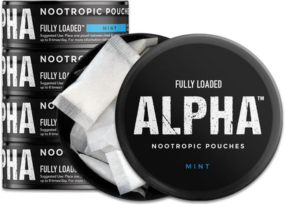 Fully Loaded Alpha Fuel Nootropic Pouches (Coffee Fuel) - Nootropic Energy Pouches with Caffeine, Alpha GPC, Tyrosine, – Image 10