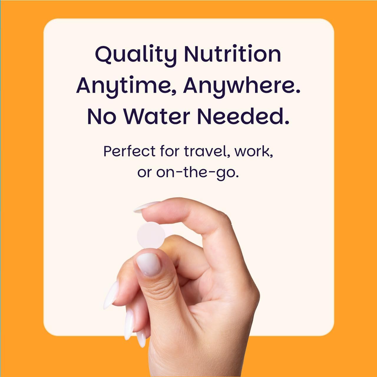 EZ Melts Vitamina B6 - 60 Comprimidos Disolubles Sabor Naranja