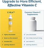 Researched Nutritionals C-RLA - Vitamina C Liposomal con Ácido R-Lipoico, Sabor Menta (295 ml)
