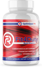 Fit4Duty Multivitamin+ para Primeros Respondedores, 60 Cápsulas (2 Meses)