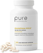 Pure Therapro Rx S-Acetyl Glutathione Gold, 100mg, 120 Cápsulas