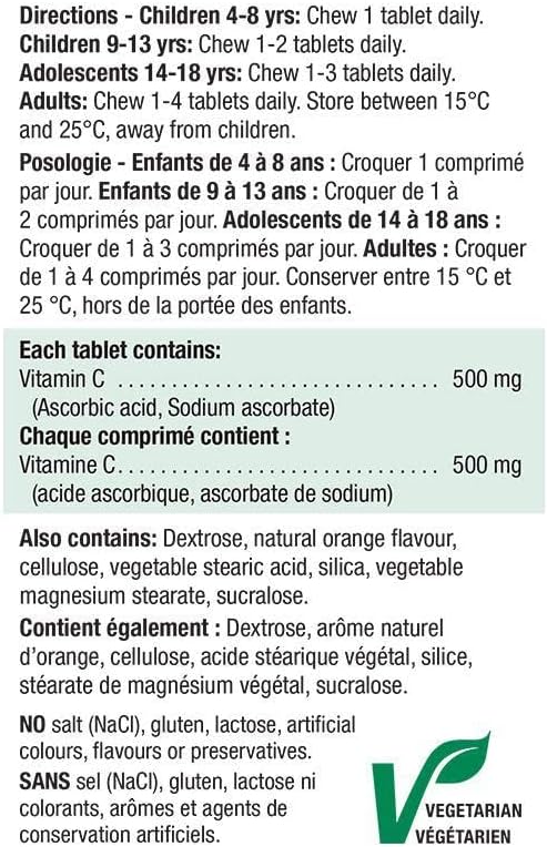 Vitamina C con Arándano Azul - 500 mg - Jamieson