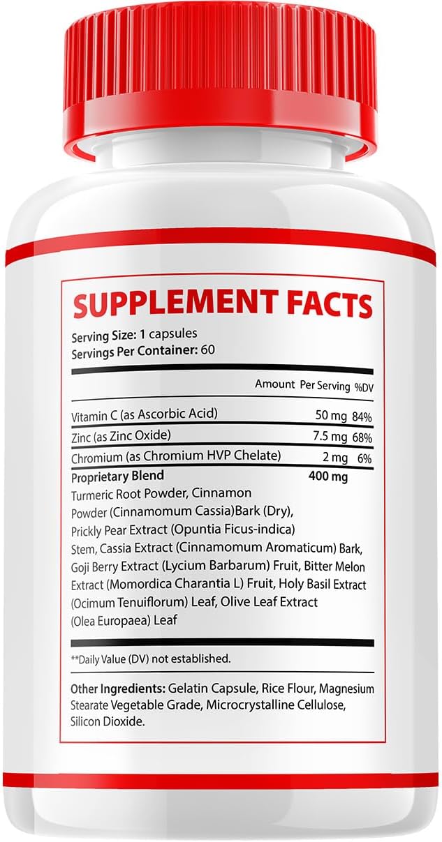 Sugar Delete Cápsulas – SugarDelete Sugar Optimizer Suplemento Avanzado, Fórmula Natural para Mantener Niveles Saludables, Máxima Potencia (5 Paquetes - 300 Cápsulas)
