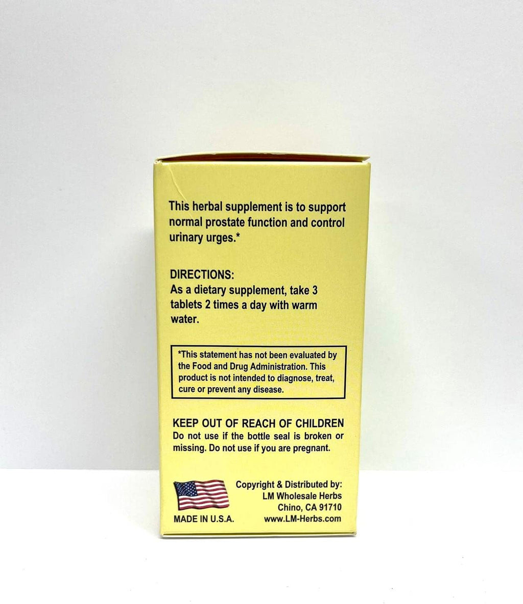 Prostate Formula - Kai Kit Wan Suplemento Herbal para la Salud de la Próstata, 50 Comprimidos de 500 mg