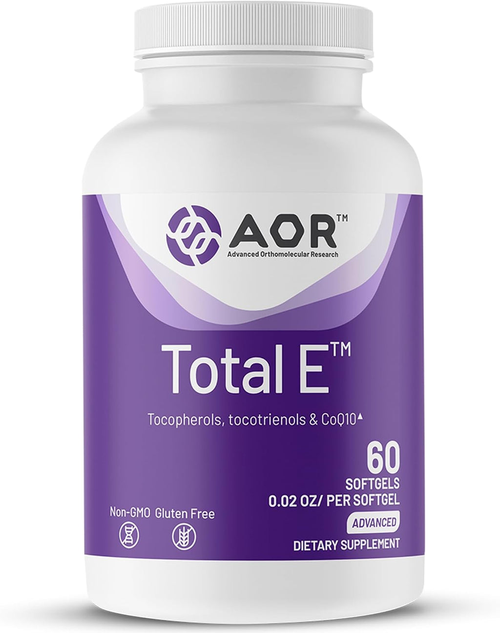 AOR Total E 445 mg, 60 Softgels