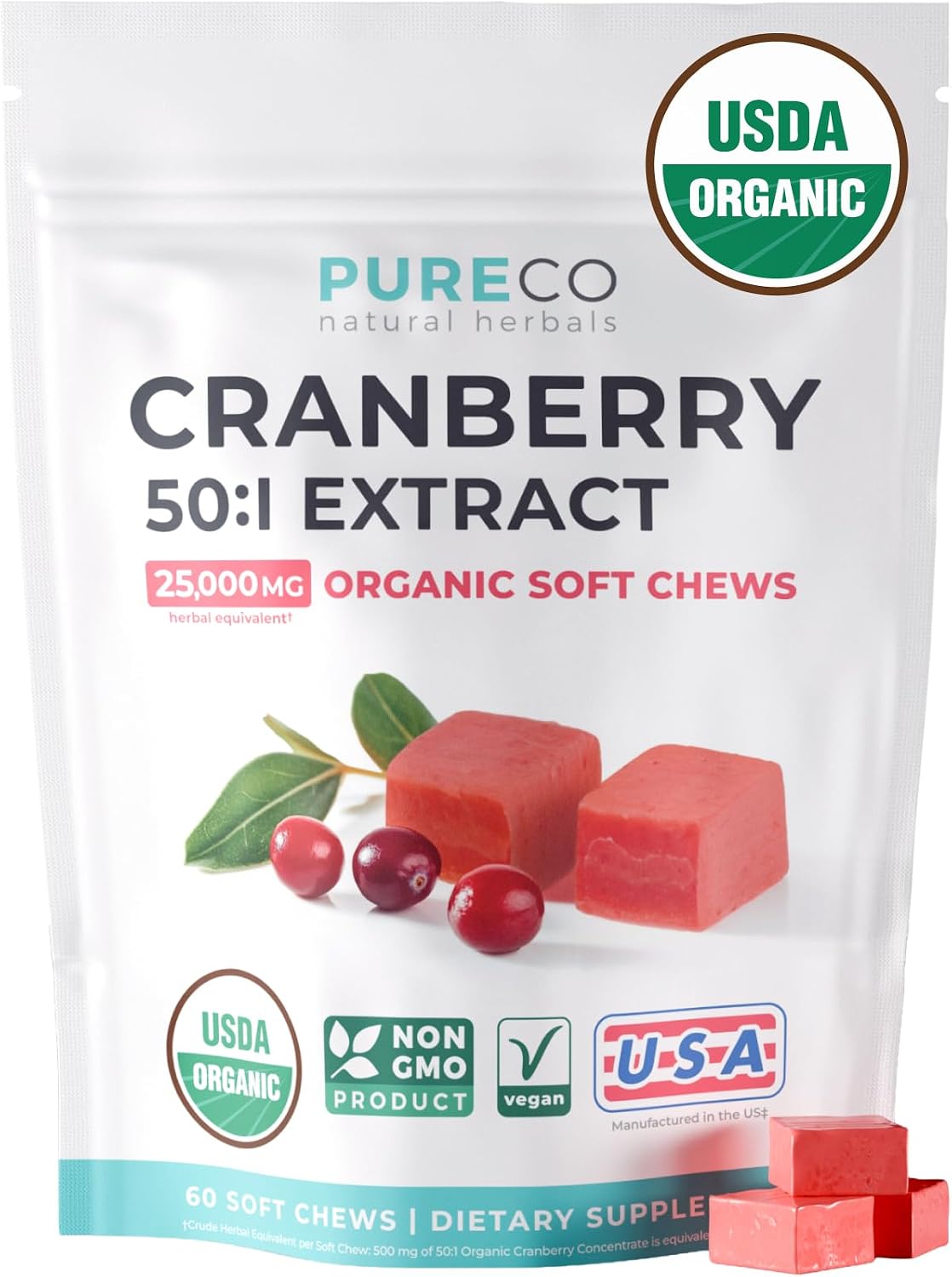 Cápsulas Orgánicas de Cereza Ácida 500mg Extracto 4:1 - 2 Meses de Suministro