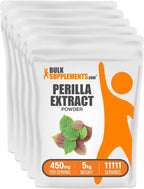 Extracto de Perilla en Polvo - Suplemento Herbal Vegano y Sin Gluten, 450mg por Ración, 100g