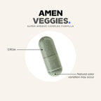Amen Veggies, Suplemento Diario de Verduras y Setas, 90 Cápsulas