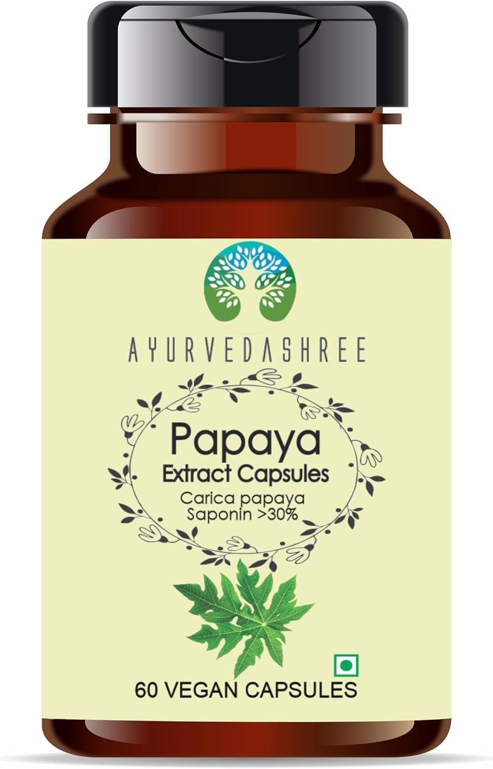 AYURVEDASHREE Safed Musli Extracto 500mg - 60 Cápsulas Vegetarianas | Chlorophytum Borivillianum | 100% Natural | Vegano | Sin Gluten