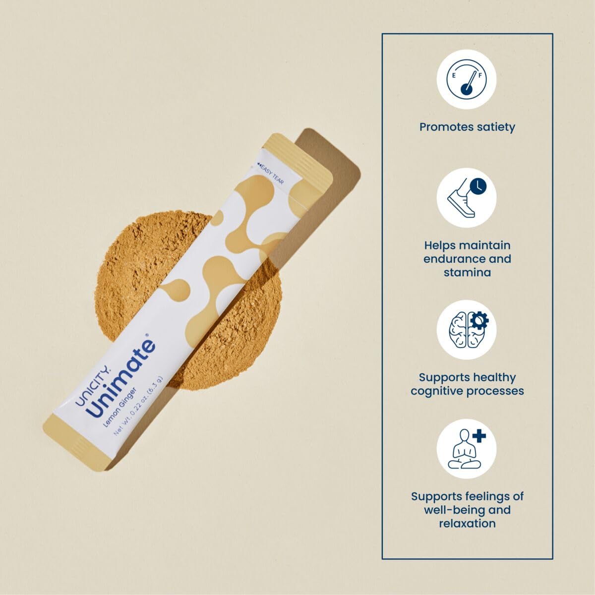 UNICITY Feel Great System Natural — Feel Great Pack con Balance Naranja Natural y UNIMATE Limón Jengibre (Suministro de 30 días)