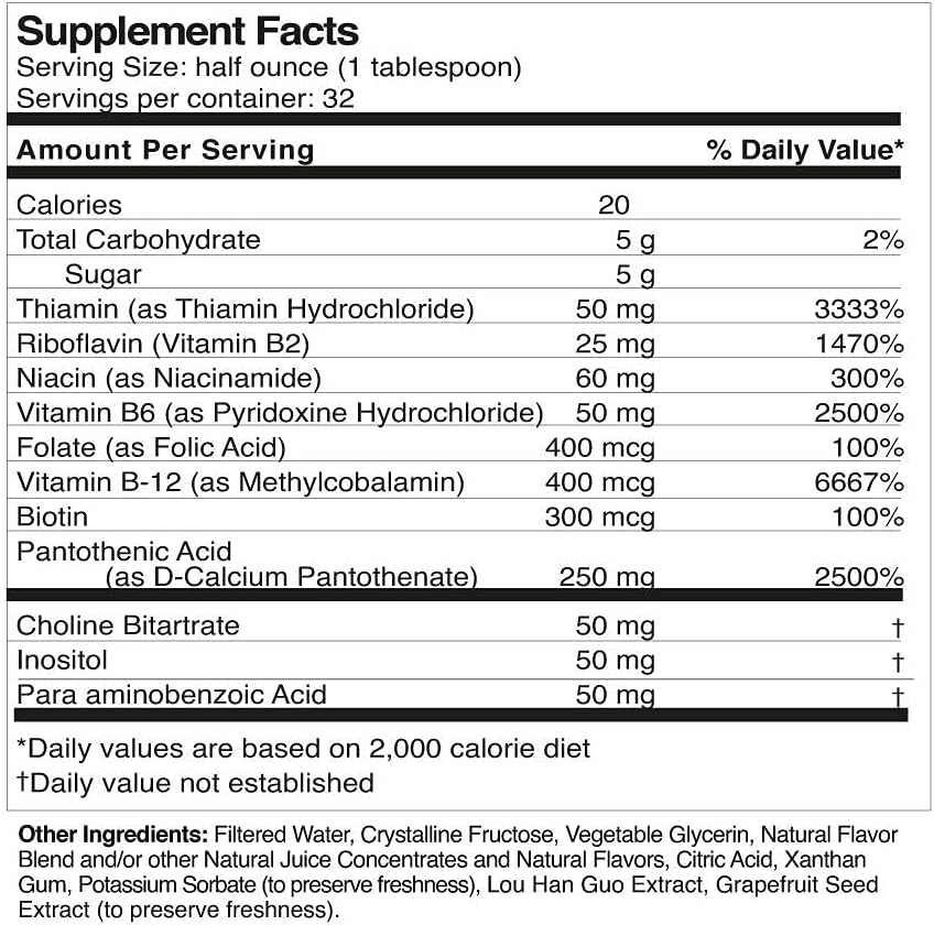 Life Solutions - Liquid B Complex Super B-Complex - 473 ml