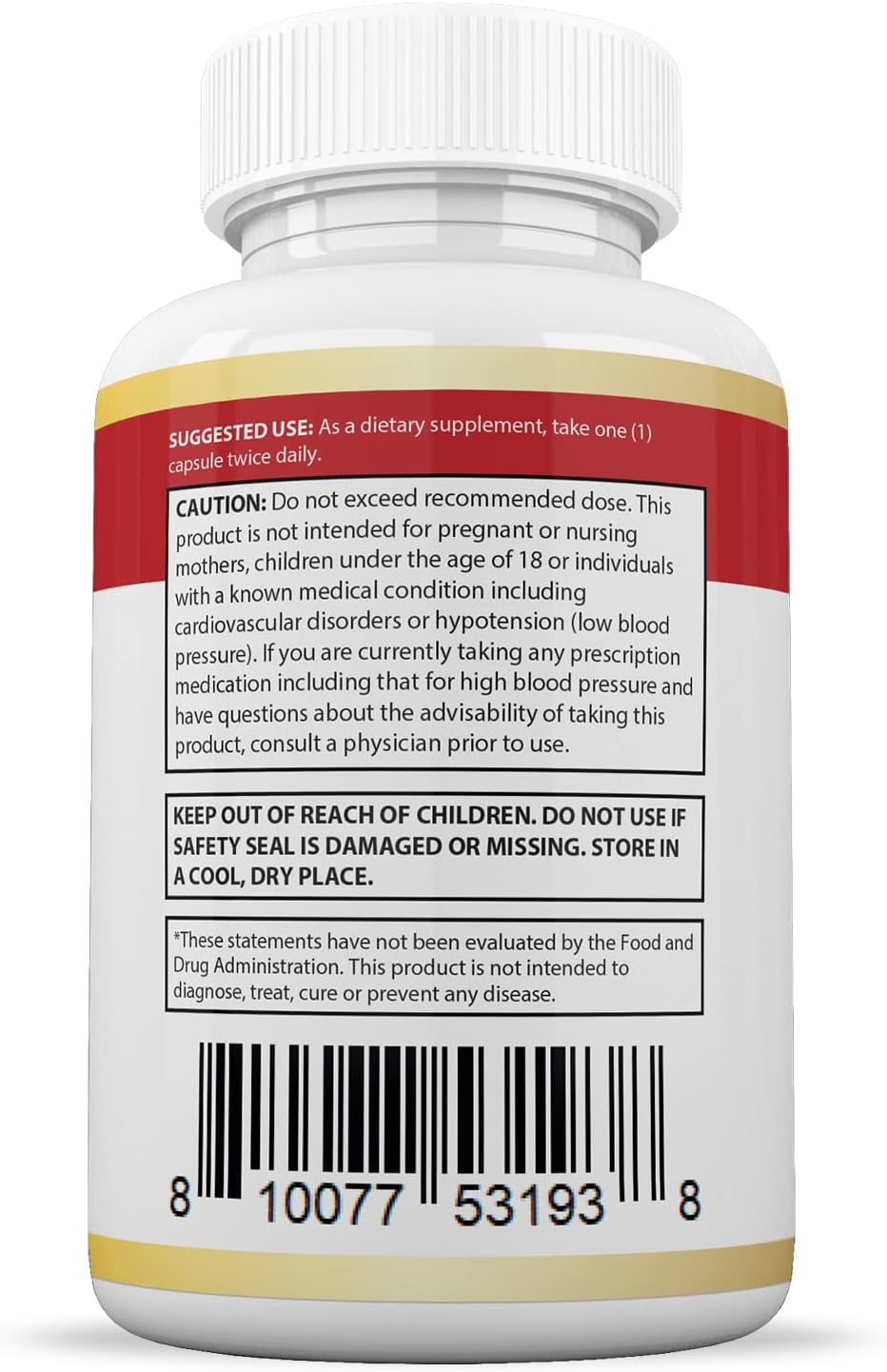 Justified Laboratories Blood Balance - 120 Cápsulas (2 Envases) - Fórmula Avanzada con Espino Blanco, Vitaminas y Hierbas