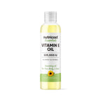 Nutricost Essentials Aceite de Vitamina E (8 Onzas / 230.000 UI) | Aceite de Vitamina E para Piel, Cabello y Uñas