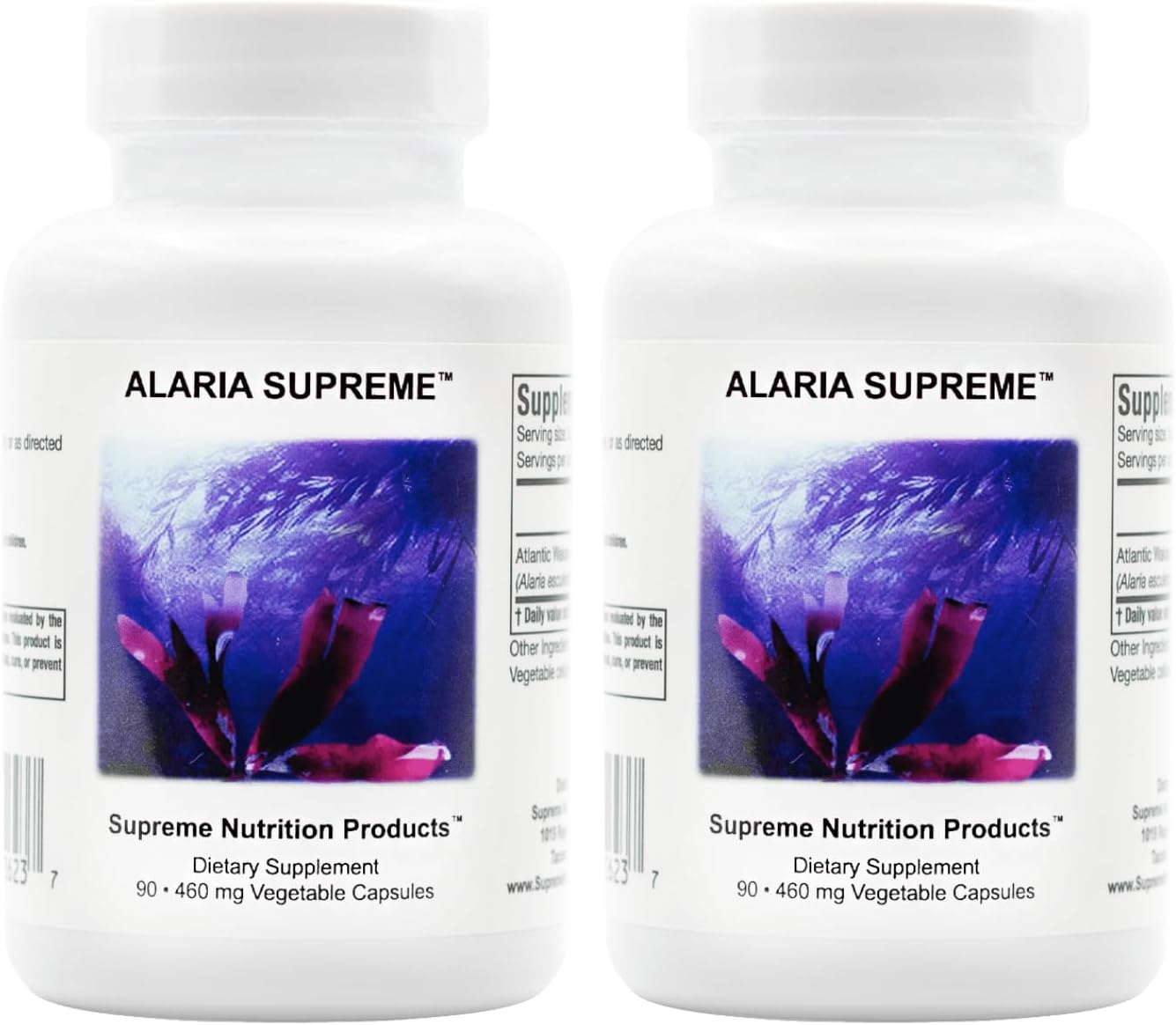 Supreme Nutrition Alaria Supreme - 90 Cápsulas Vegetarianas de Wakame Atlántico Puro