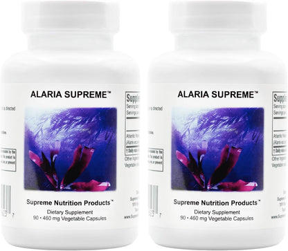 Supreme Nutrition Alaria Supreme - 90 Cápsulas Vegetarianas de Wakame Atlántico Puro – Image 5