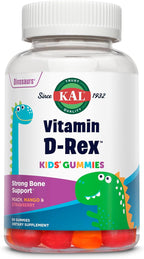 KAL Vitamin D-Rex Gominolas de Vitamina D3 para Niños