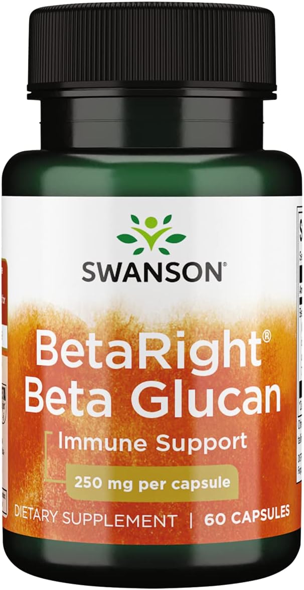 Swanson Ultra Betaright Beta Glucan 250mg - 60 Cápsulas