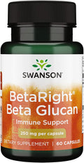 Swanson Ultra Betaright Beta Glucan 250mg - 60 Cápsulas