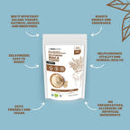 WANKA FOODS Maca Orgánica Gelatinizada en Polvo – 227g (8oz)