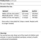 Amber NaturalZ Carticil Plus Suplemento Herbal para Perros - Apoyo Multisistémico (60 Días para Perros Medianos)