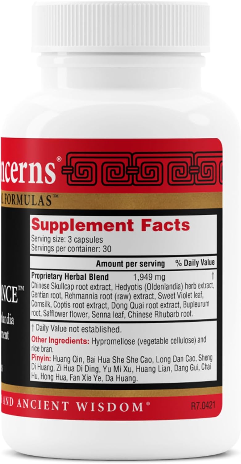 Health Concerns Skin Balance – Complemento Herbal para el Equilibrio de la Piel – 90 Cápsulas