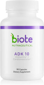 Biote Nutraceuticals ADK 10 - Inmunidad + Cardiovascular (90 Cápsulas)