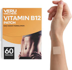 Veru Wellness Parche de Energía B12 con Garcinia - Parche de Liberación Gradual (60 Parches)