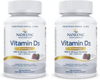 Nordic Naturals Pro Vitamin D3 Gummies, Wild Berry - 120 Gummies