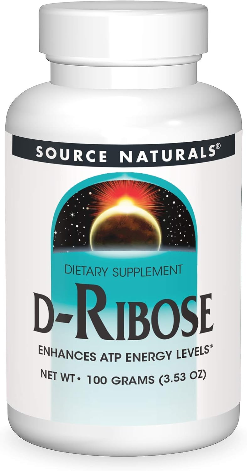 Source Naturals D-Ribosa en Polvo - 200 Gramos