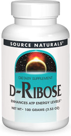 Source Naturals D-Ribose en Polvo - 100 g