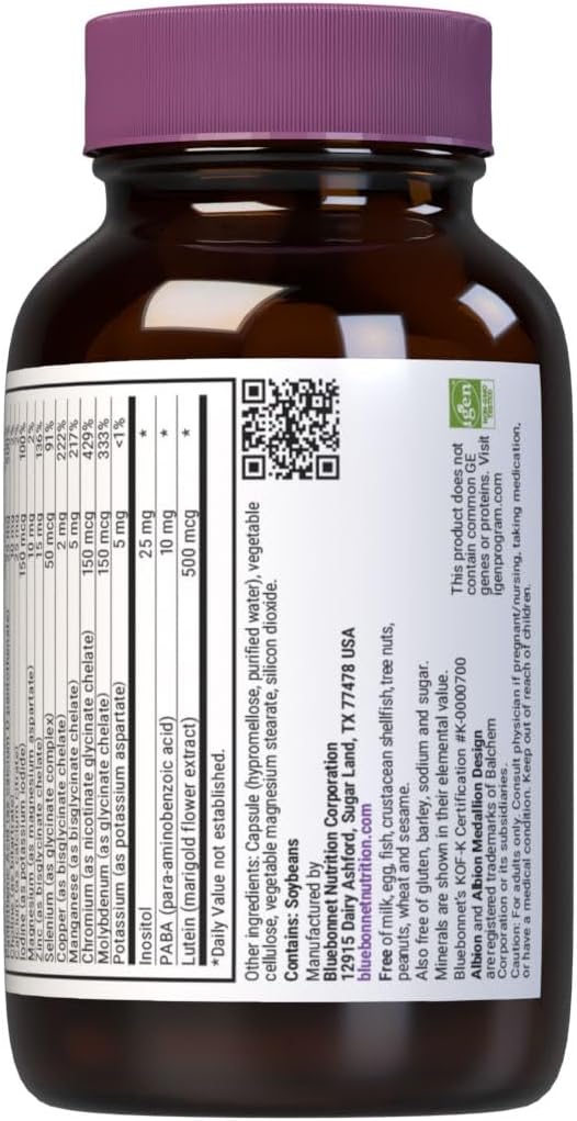 Bluebonnet Nutrition Multi ONE (Iron-Free) - 30 Vegetable Capsules