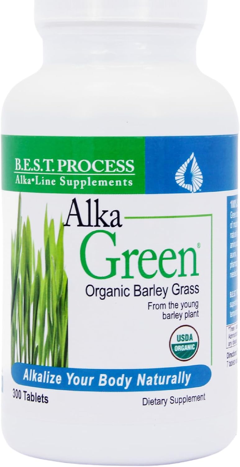 Alka•Green Tablets - Suplemento Orgánico de Cebada - Morter HealthSystem
