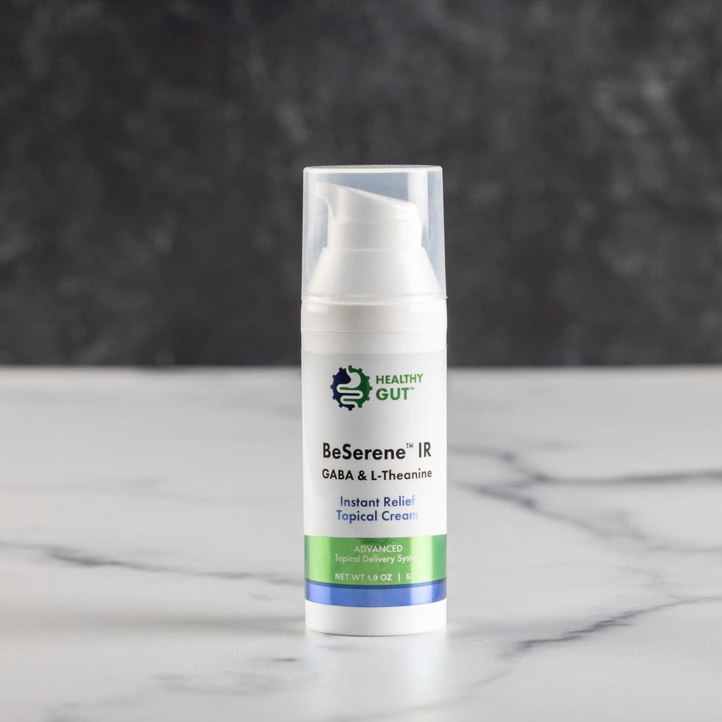 Healthy Gut BeSerene IR Crema Tópica de Alivio Instantáneo con GABA y L-Teanina, 54g