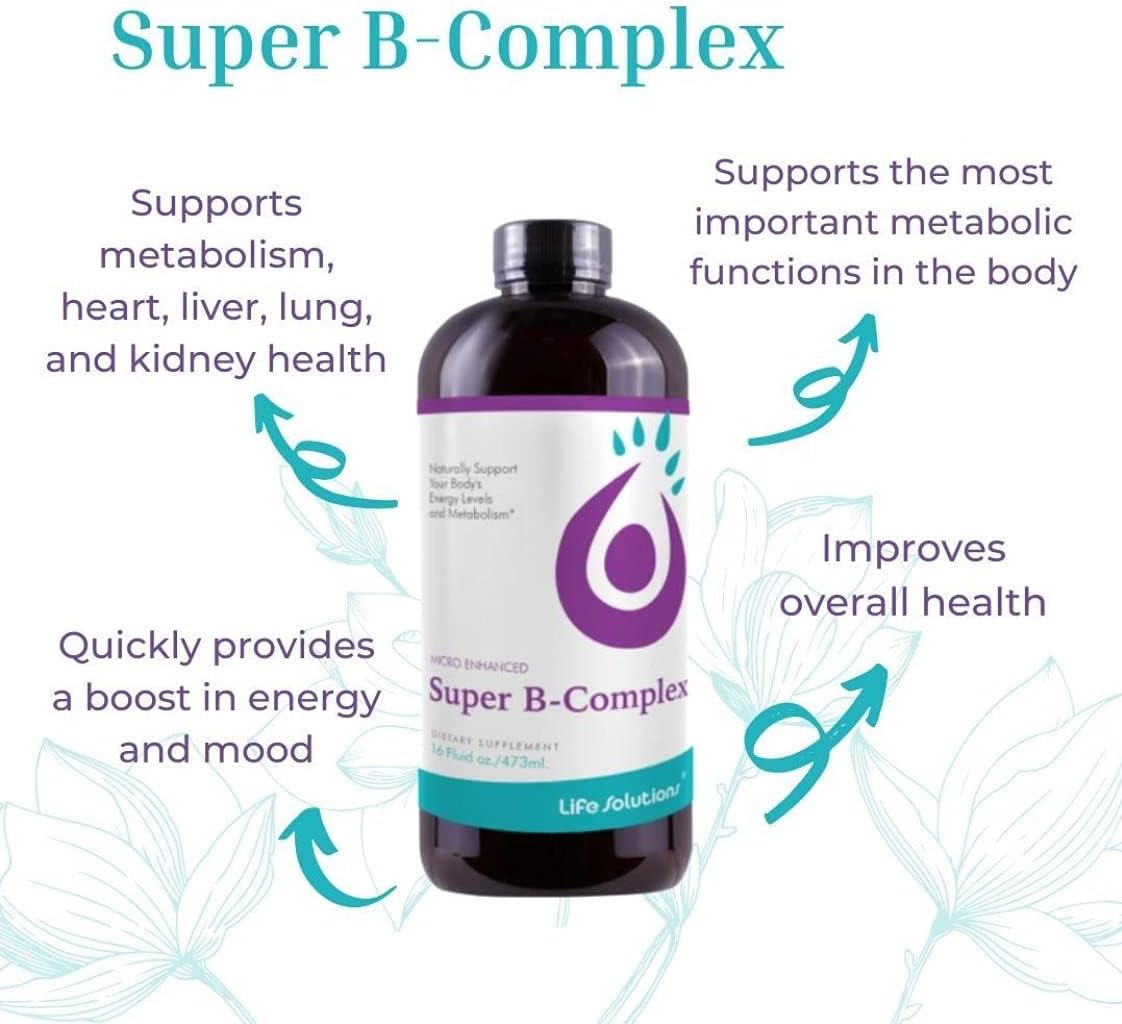 Life Solutions - Liquid B Complex Super B-Complex - 473 ml