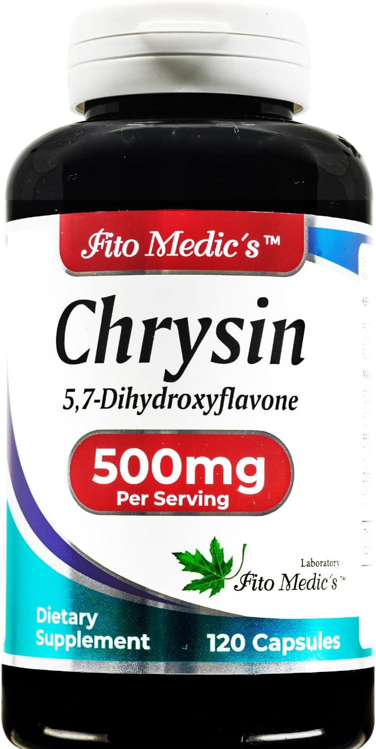FITO MEDIC'S Lab Chrysin con Passiflora - 120 Cápsulas