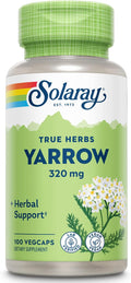 SOLARAY True Herbs Milenrama 320 mg, 100 Cápsulas Vegetales