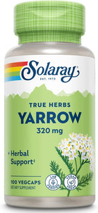SOLARAY True Herbs Milenrama 320 mg, 100 Cápsulas Vegetales