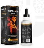 VITOFARMA Ener-Jet Energy Booster para Gallos - Multivitamínico Líquido Natural 60 ml