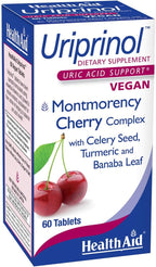 HealthAid Uriprinol® 60 Comprimidos – Depurativo Antioxidante de Ácido Úrico