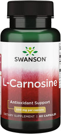 Swanson Ultra L-Carnosina 500 mg 60 Cápsulas