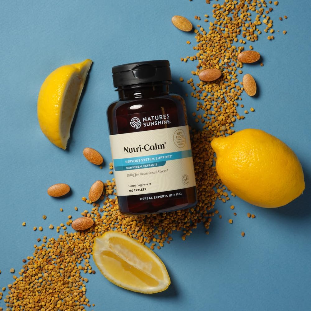 Nutri-Calm - Suplemento Herbal para el Alivio del Estrés