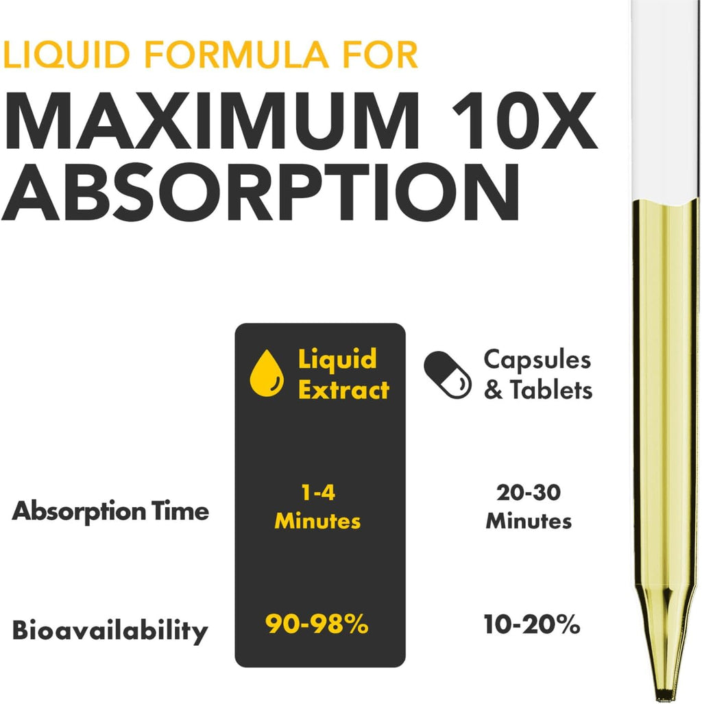 Gotas líquidas de Vitamina D3 y K2 5000 UI (118 ml) - Fórmula de máxima potencia con MCT y Omega 3