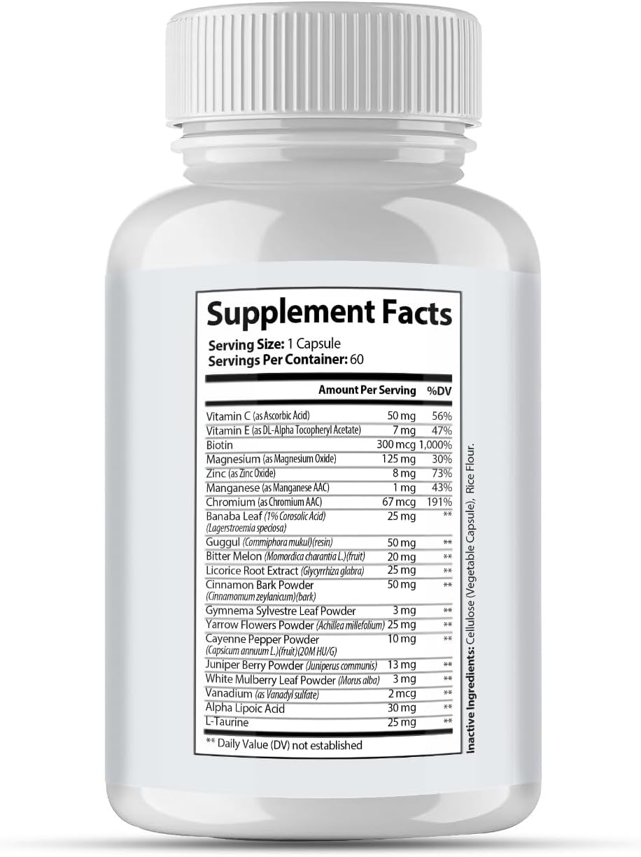 Diabacore New Advanced Formula Supplement - 3 Packs 90 Days Supply
