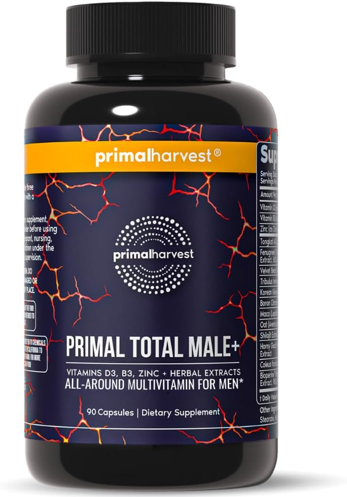 Primal Harvest Total Male+ Multivitamínico para Hombres