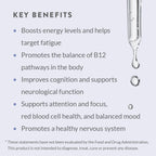 Holistic Health Methyl B12 MegaDrops™ 28ml