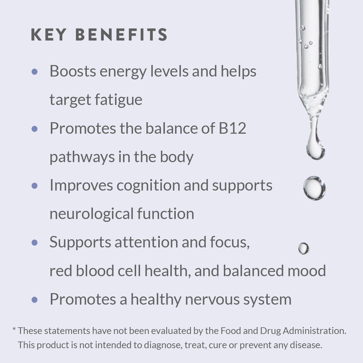 Holistic Health Methyl B12 MegaDrops™ 28ml