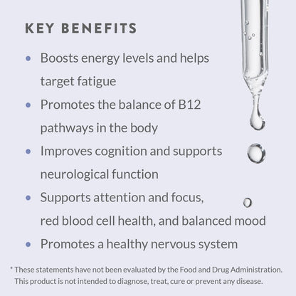 Holistic Health Methyl B12 MegaDrops™ 28ml – Vegetarianos y veganos: Las dietas basadas en plantas carecen de – Image 6