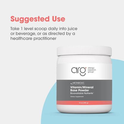Metabolic Maintenance Vitamin Mineral Base Powder - Polvo Multivitamínico Completo - Vitaminas Activas y Minerales Quelados – Image 3